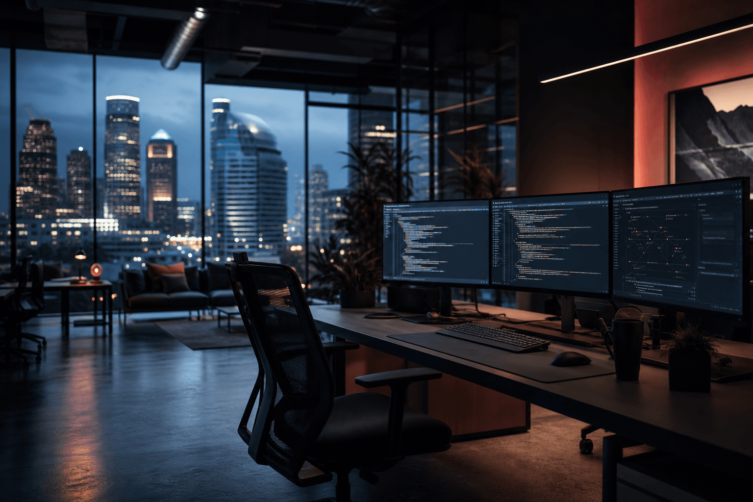 Nexora software studio atmosphere