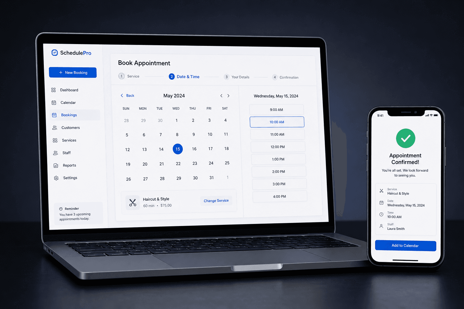 Booking & Scheduling Software