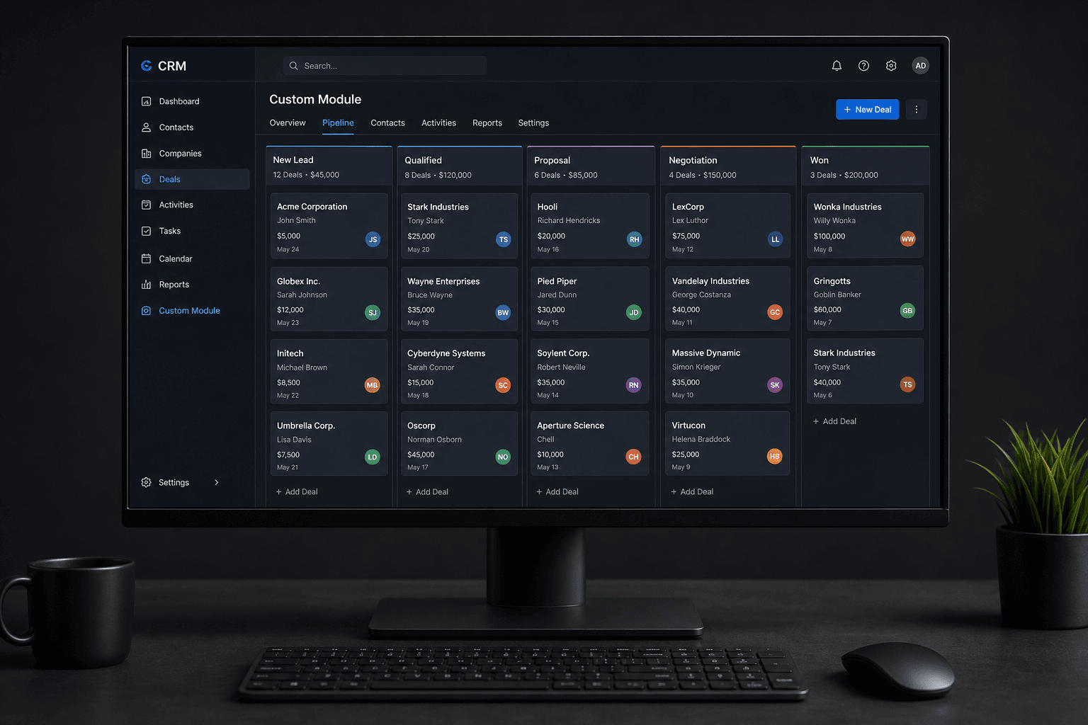CRM Custom Module