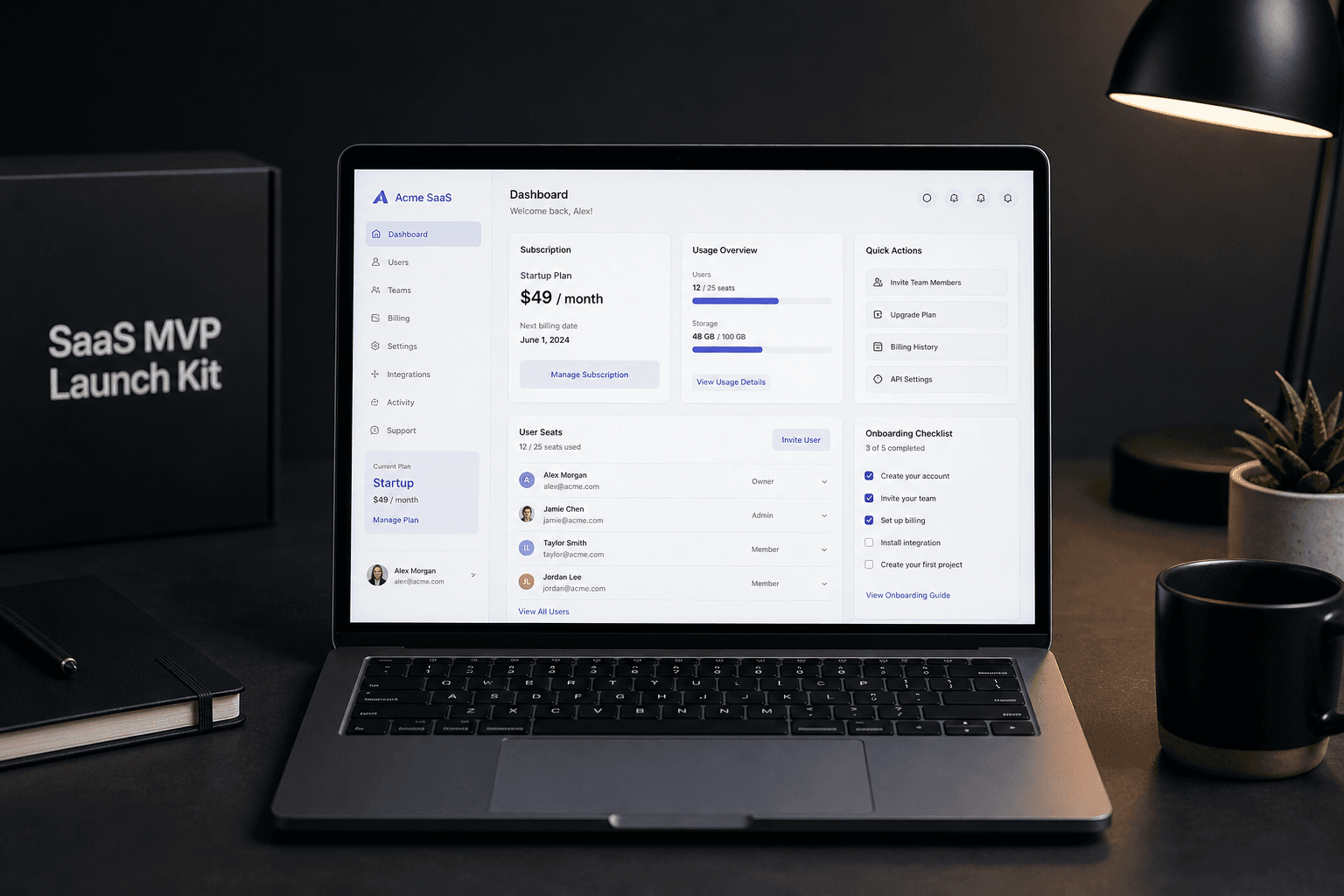 SaaS MVP Launch Kit