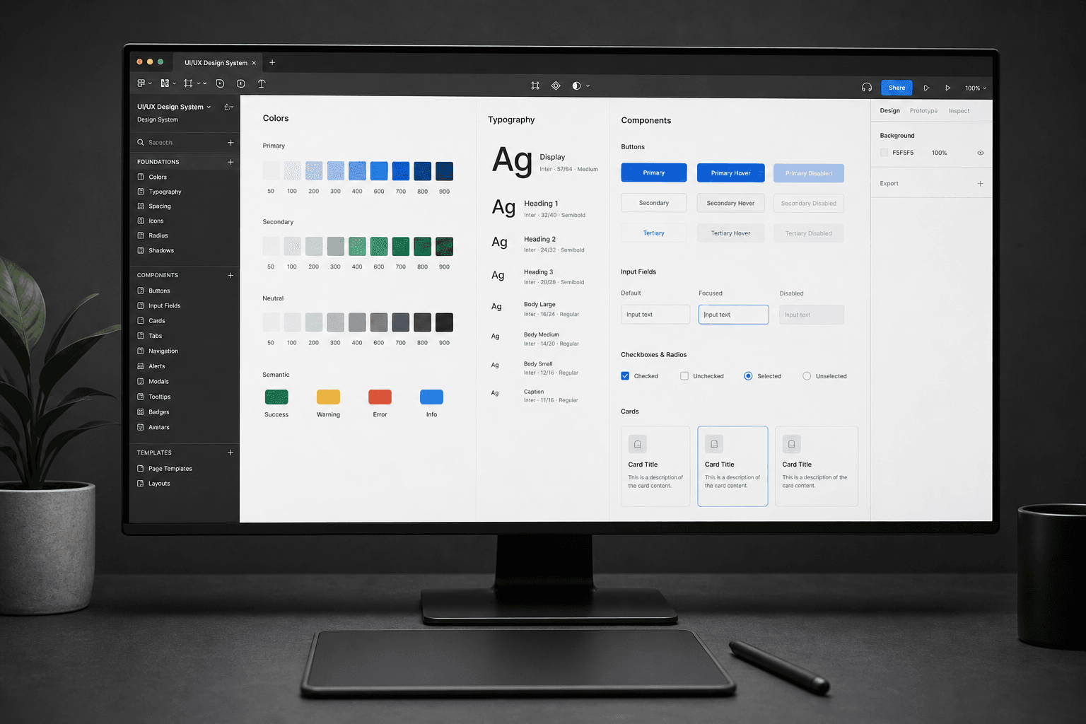 UI/UX Design System